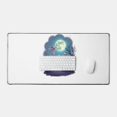 幽霊猫のパレード デスクマット (キーボード&マウス)