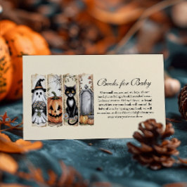 幽霊猫ゴシックハロウィーンディパーラッフル エンクロージャーカード