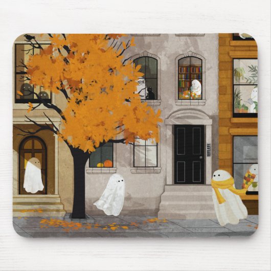 幽霊町 マウスパッド (正面)