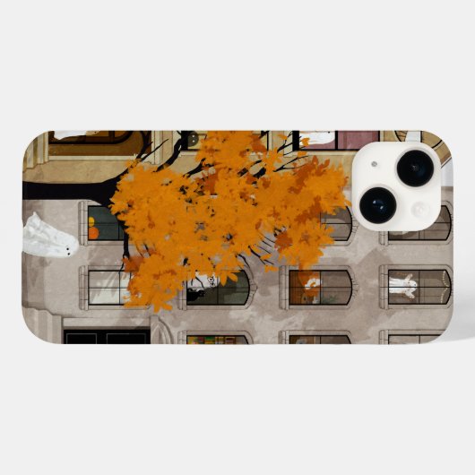 幽霊町 Case-Mate iPhoneケース (裏面 (横))