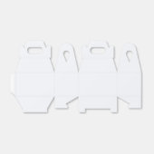 幽霊白無地の色 フェイバーボックス (折り畳みなし)