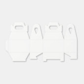 幽霊白無地の色 フェイバーボックス (折り畳みなし)