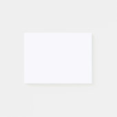 幽霊白無地の色 ポストイット (正面)