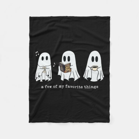 幽霊私の事のお気に入りの一部 フリースブランケット (正面)