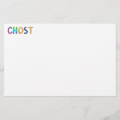 幽霊紙 (裏面)