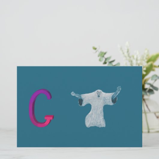 幽霊紙 (スタンド正面)