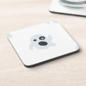 幽霊絵文字 コースター (左側)