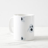 幽霊絵文字 コーヒーマグカップ (正面左)