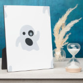 幽霊絵文字 フォトプラーク (側面)
