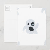 幽霊絵文字 ポストカード (正面/裏面)