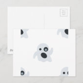 幽霊絵文字 ポストカード (正面/裏面)