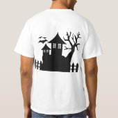 幽霊絵文字Tシャツデザイン Tシャツ (裏面)