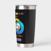 幽霊自閉症タンブラー 保温保冷タンブラー (左面)