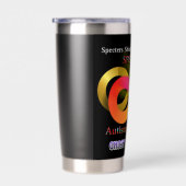 幽霊自閉症タンブラー 保温保冷タンブラー (右面)