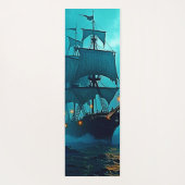 幽霊船オンザストーミーシーズデザイン ヨガマット (裏面)