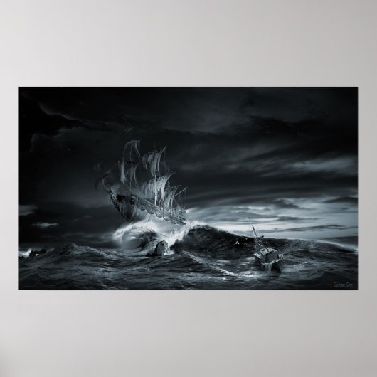 幽霊船シリーズ:第9波 ポスター (正面)