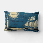 幽霊船ニアライトハウスピロー ランバークッション (裏面)