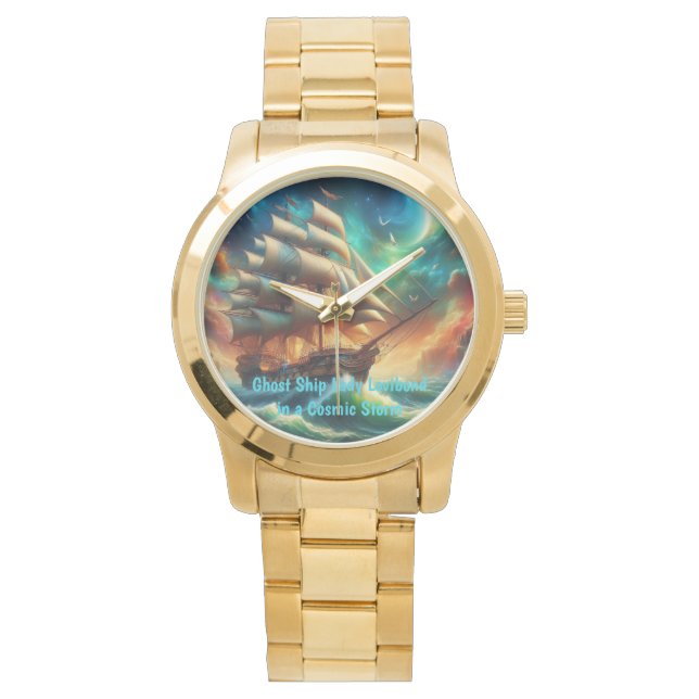 幽霊船レディーロビボンドの宇宙の嵐 腕時計 (正面)