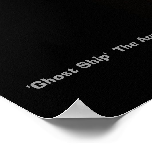 '幽霊船' ポスター (角)