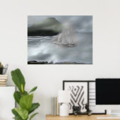 幽霊船 ポスター (ホームオフィス)