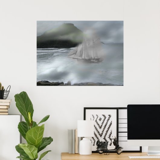 幽霊船 ポスター (ホームオフィス)