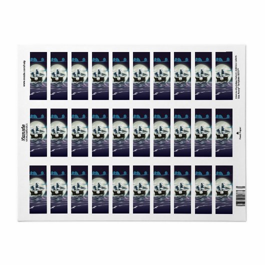 幽霊船 ラベル (フルシート)