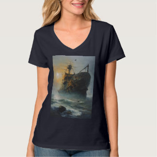 幽霊船、海賊 Tシャツ