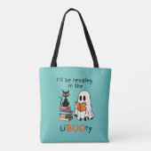 幽霊読のトートバッグと黒猫の友人 トートバッグ (裏面)