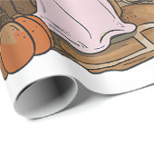 幽霊読ズブック猫好きハロウィーン ラッピングペーパー (ロールコーナー)