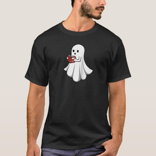 幽霊読ズ文学学生ラグラン基地 Tシャツ (正面)