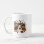 幽霊読ズ本書本先生ハロウィンコスト コーヒーマグカップ (左)