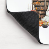 幽霊読ズ本書本先生ハロウィンコスト マウスパッド (コーナー)