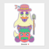 幽霊農家 シール (シート)