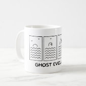 幽霊進化 コーヒーマグカップ (正面左)