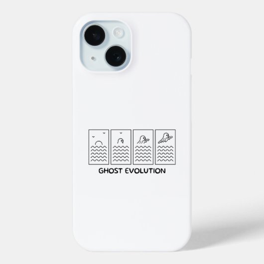 幽霊進化 Case-Mate iPhoneケース (裏面)
