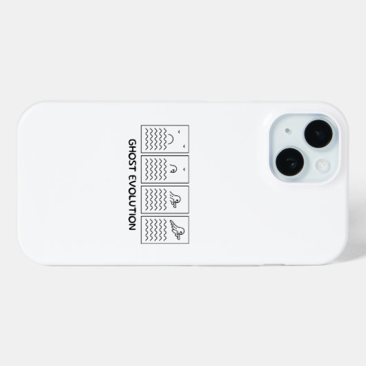 幽霊進化 Case-Mate iPhoneケース (裏面 (横))