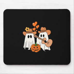 幽霊遊のハロウィーン愛好家のためのギター マウスパッド