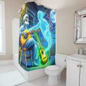 幽霊遊ズ・ザ・ギター シャワーカーテン (インサイチュ)