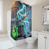 幽霊遊ズ・ザ・ギター シャワーカーテン (インサイチュ)