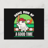 幽霊野球選手ハロウィン エンクロージャーカード (裏面)