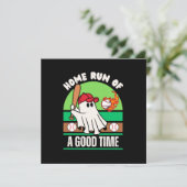 幽霊野球選手ハロウィン 招待状 (スタンド正面)