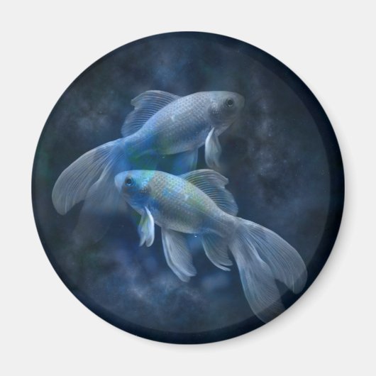 幽霊金魚 マグネット (正面)