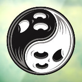幽霊陰陽白黒 ウィンドウサイン (シート3)