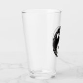 幽霊陰陽白黒 タンブラーグラス (右)