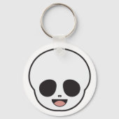 幽霊顔 キーホルダー (正面)