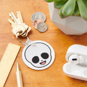 幽霊顔 キーホルダー