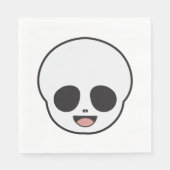 幽霊顔 スタンダードランチョンナプキン (正面)