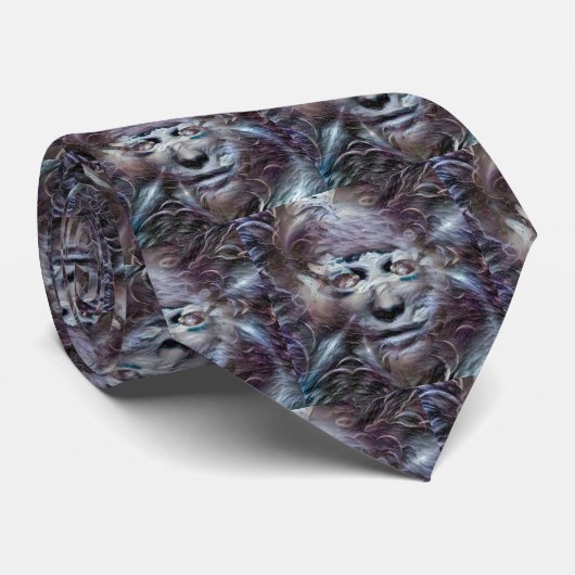 幽霊顔 ネクタイ (ロール)