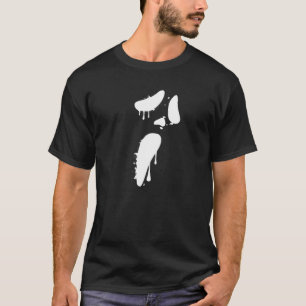 幽霊顔 Tシャツ