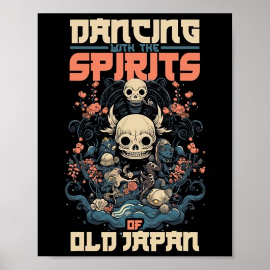 幽霊鬼踊り旧日本妖怪 ポスター (正面)